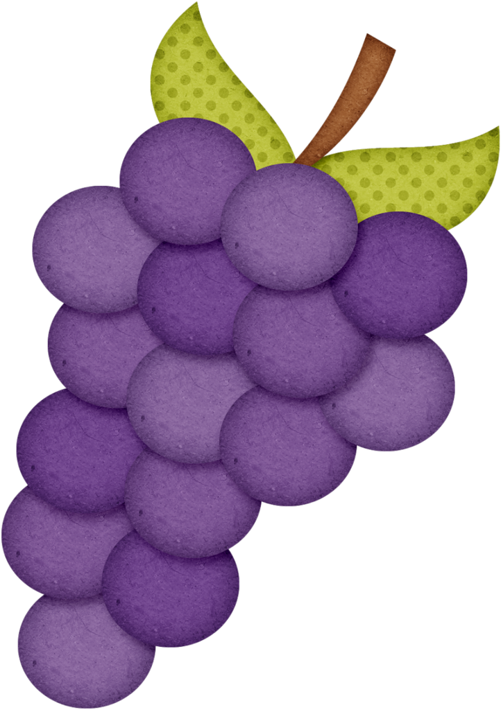 Comida, Frutas Bebidas Etc - Transparent Background Purple Grapes Clip Art (722x1024)