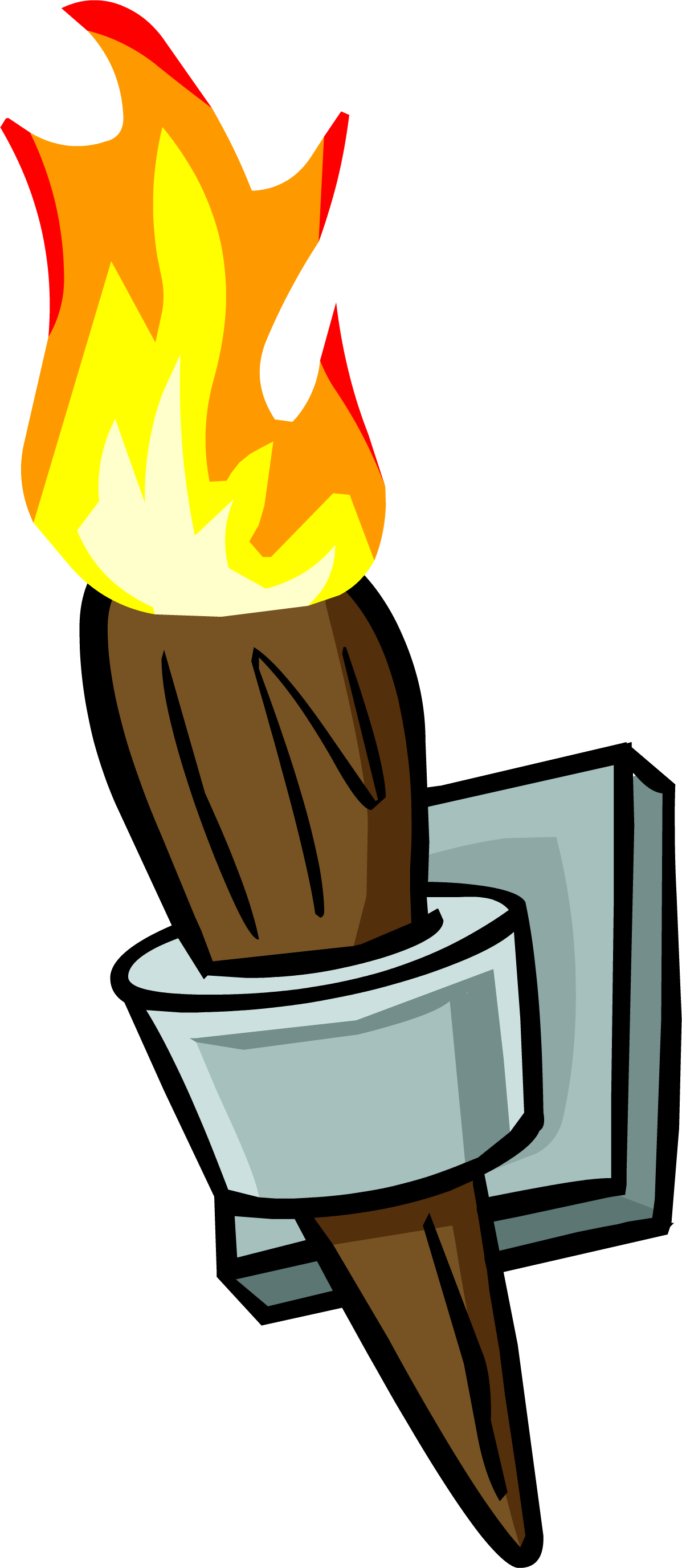 Pair French M - Torch Clipart Png (1197x2751)