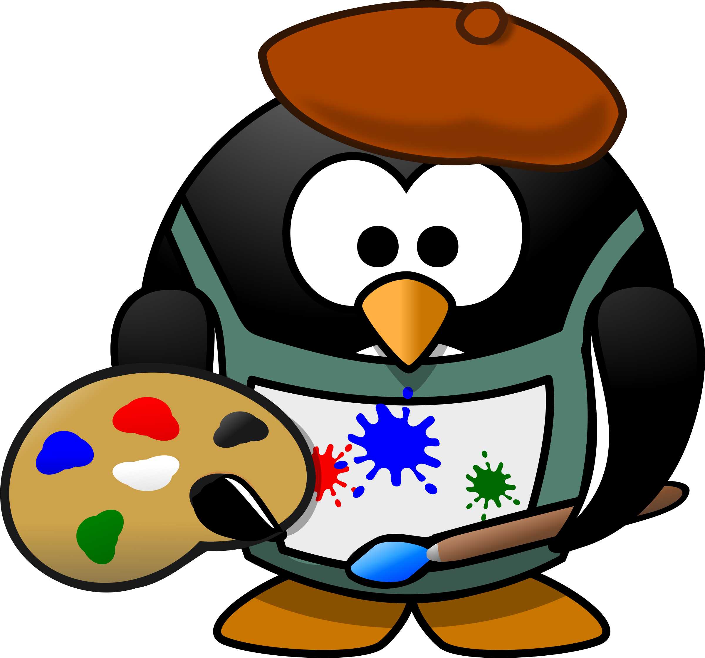 Penguin Clip Art Clipart - Art Clipart (2400x2240)