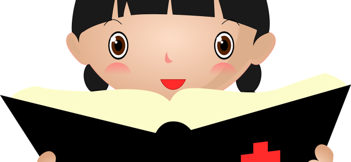 Bible Study Px P1stl - Girl Reading Bible Png (713x330)