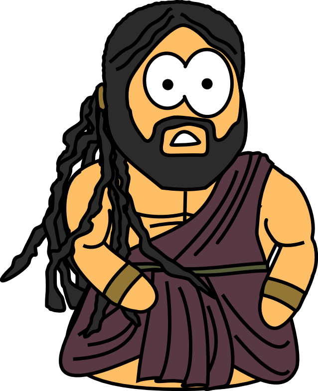 Samson And Delilah Sunday School Craft Samson Delilah - Delilah (638x783)