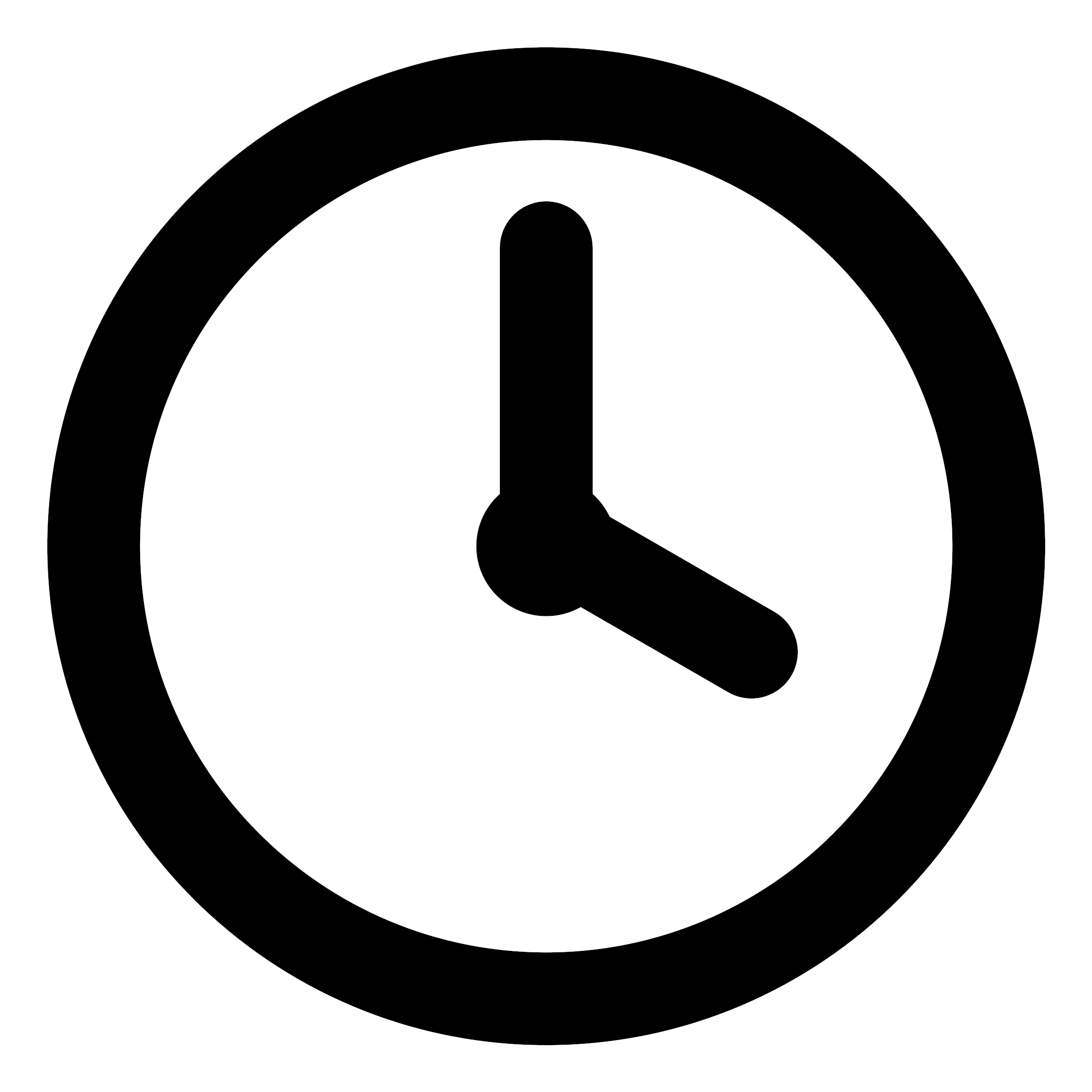 Microsoft Clip Art Time Clock Icons - Portrait Of A Man (2400x2400)