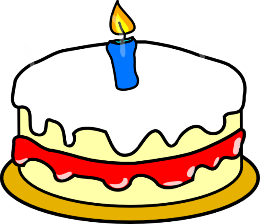 Microsoft Clip Art - Cake Clipart Black And White (1280x1105)