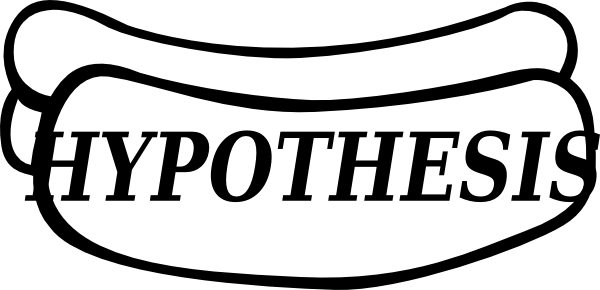 Microsoft Clipart Hypothesis - Hypothesis Clipart Png (600x290)