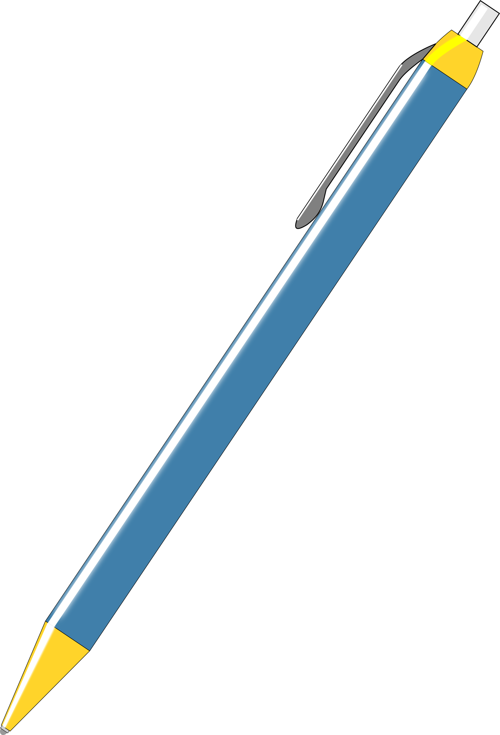 Clip Art Ball Pen Clipart Ballpoint - Ballpoint Pen (1635x2400)