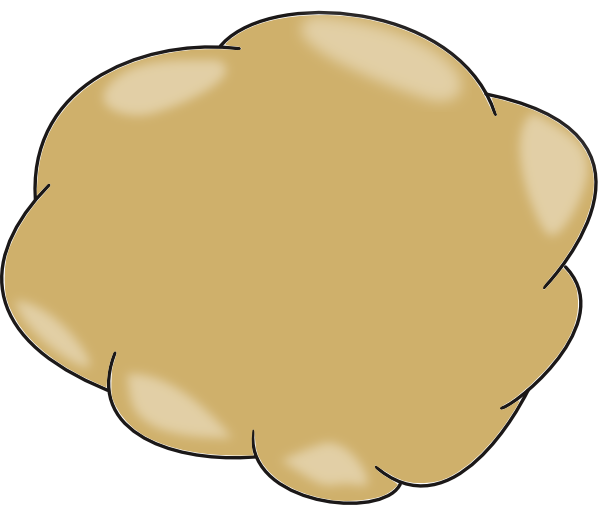 Pizza Dough Clipart (600x505)