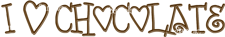 I Love Chocolate - Love Chocolate Png (800x160)