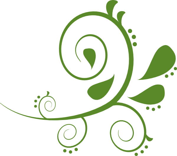 Green Swirls Clipart Microsoft Word - Free Paisley Clip Art (1280x1128)