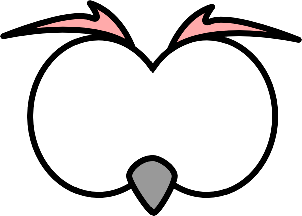 Owl Beak Clipart (600x430)