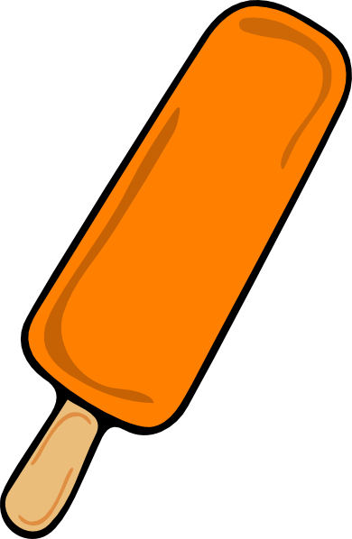 Ice Breaker Illustrations And Clipart 911 Can Stock - Orange Ice Cream Clipart (390x598)