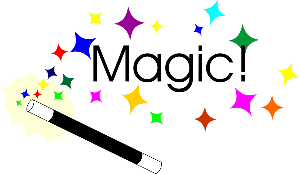 Free Star Wand Cliparts, Download Free Clip Art, Free - Magic Clip Art (958x558)