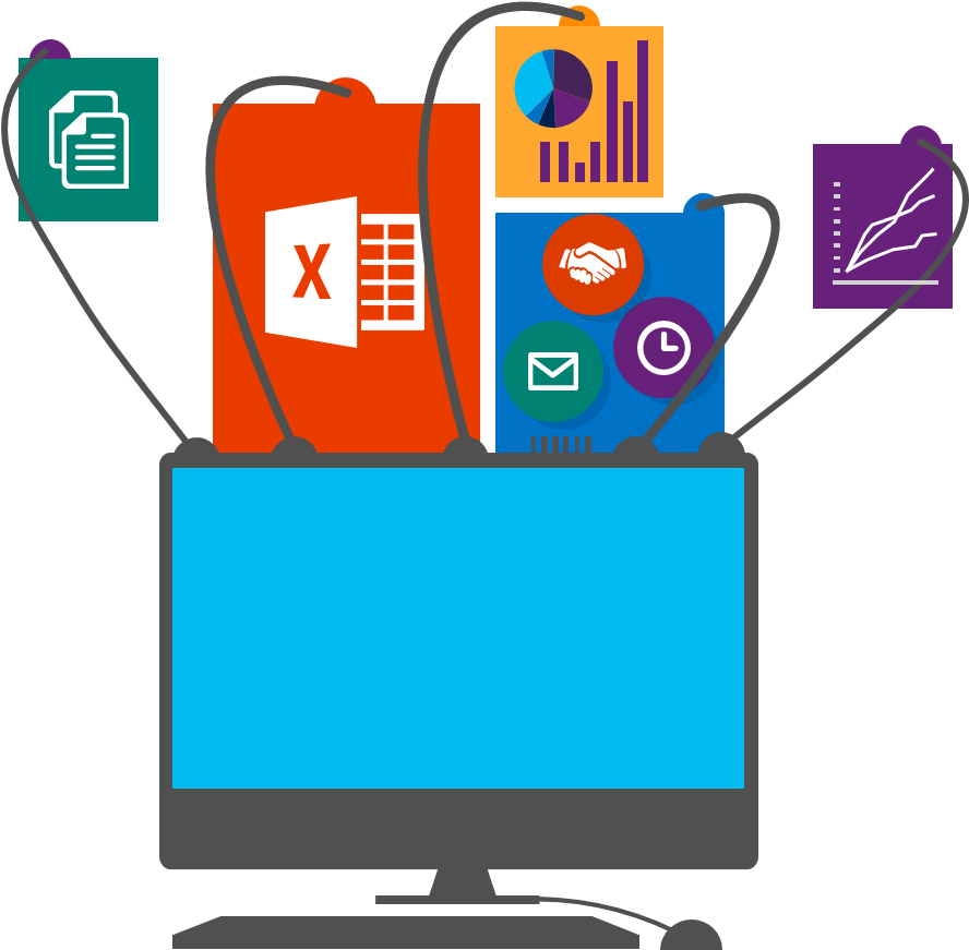 Sharepoint Online Connects You With Ms Office Apps - Microsoft Office Excel - Understanding And Creating (936x870)