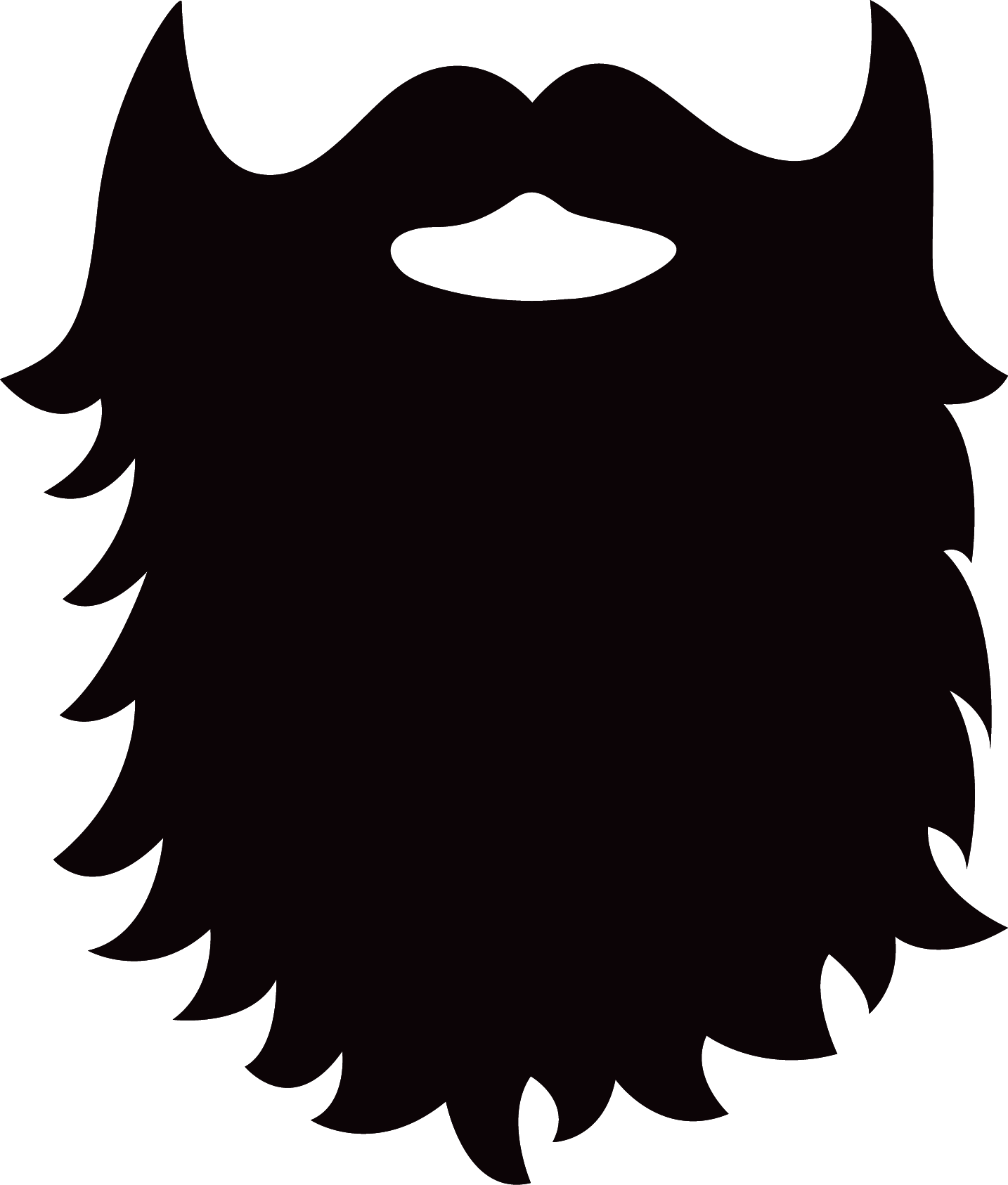 Beard Clipart Free Free Download Best Beard Clipart - Beard Clip Art (1434x1686)
