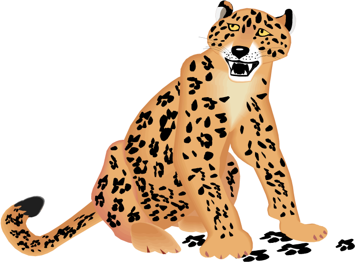 Jaguar Clip Art Images Free Clipart - Jaguar Clipart Transparent (750x553)