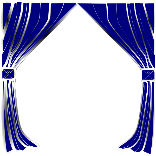 Window Curtain Clipart Png (600x598)