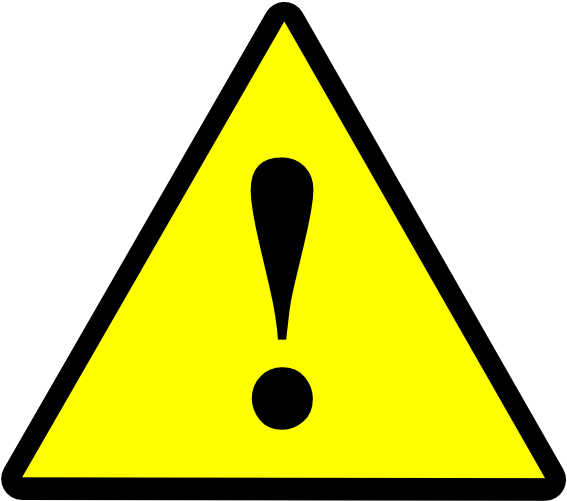 Microsoft Word - Yellow And Black Warning Sign (600x534)