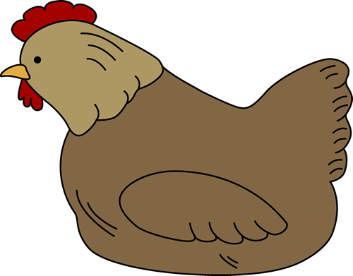 Hen Clip Art - Rooster (500x391)