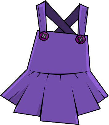 Dress Clip Art Free Clipart Images - Purple Dress Clipart (354x403)
