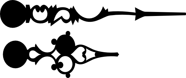 Clipart Of Clock With Hands Watchhands Clip Art At - Clock Hands Clip Art (600x254)