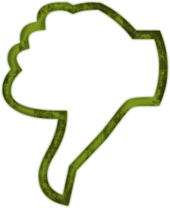 Hand Thumbs Down Clipart - Thumbs Down Emoticon Black And White (512x512)