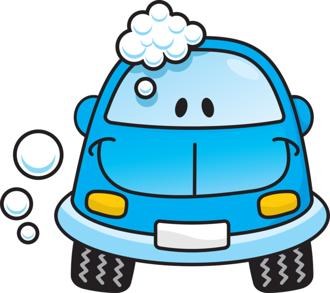 Car Wash Clipart Transparent Clip Art Library - Car Wash Clipart Png (675x600)
