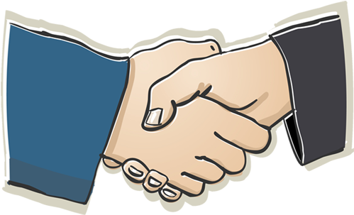 Handshake Clip Art (512x314)