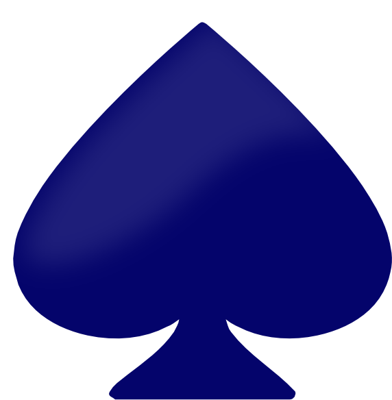 Bluespade 2013 Clip Art At Clker - Granville Blue Aces Logo (582x600)