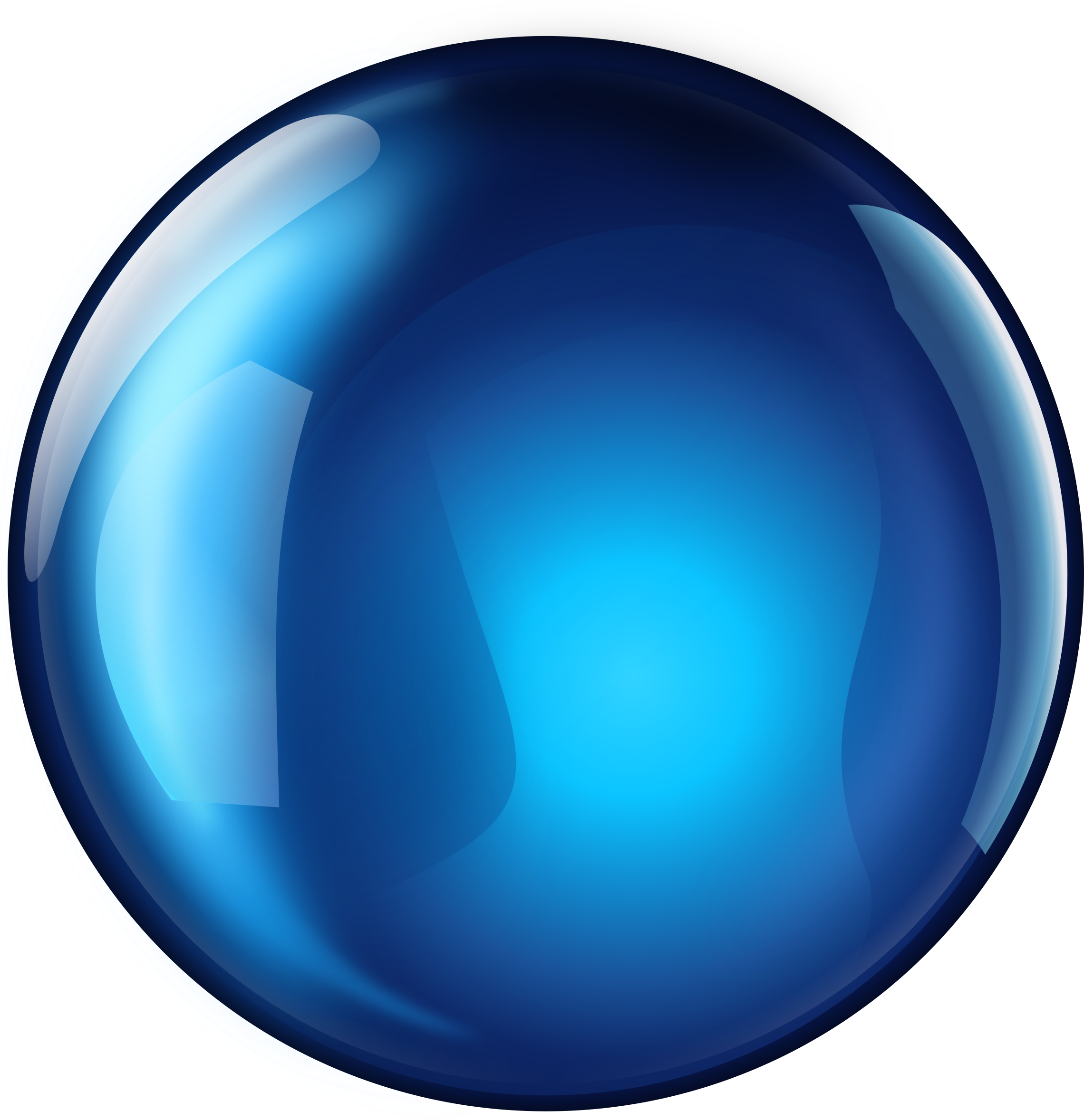 Green - Sphere Clipart (2286x2400)