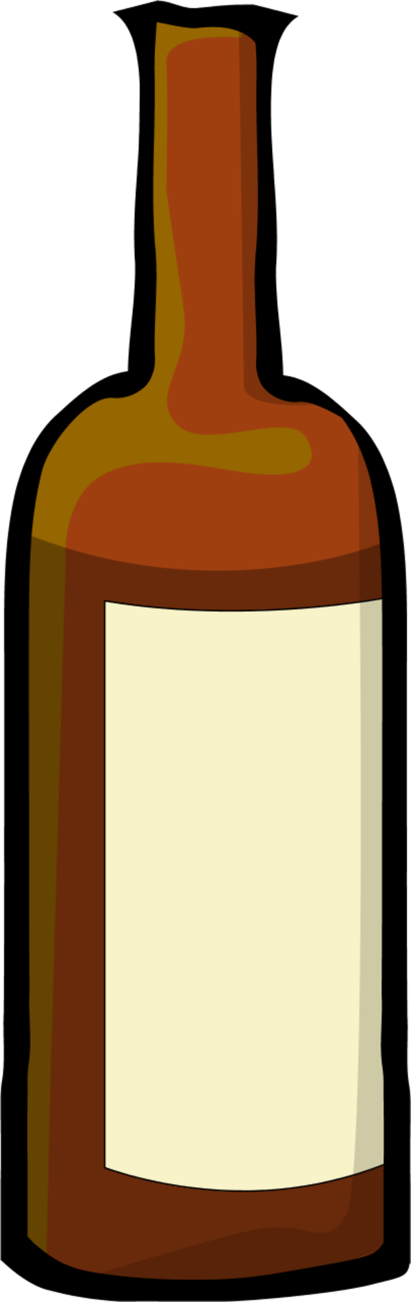 Microsoft Clipart Beer - Wine Bottle Clip Art (600x1898)