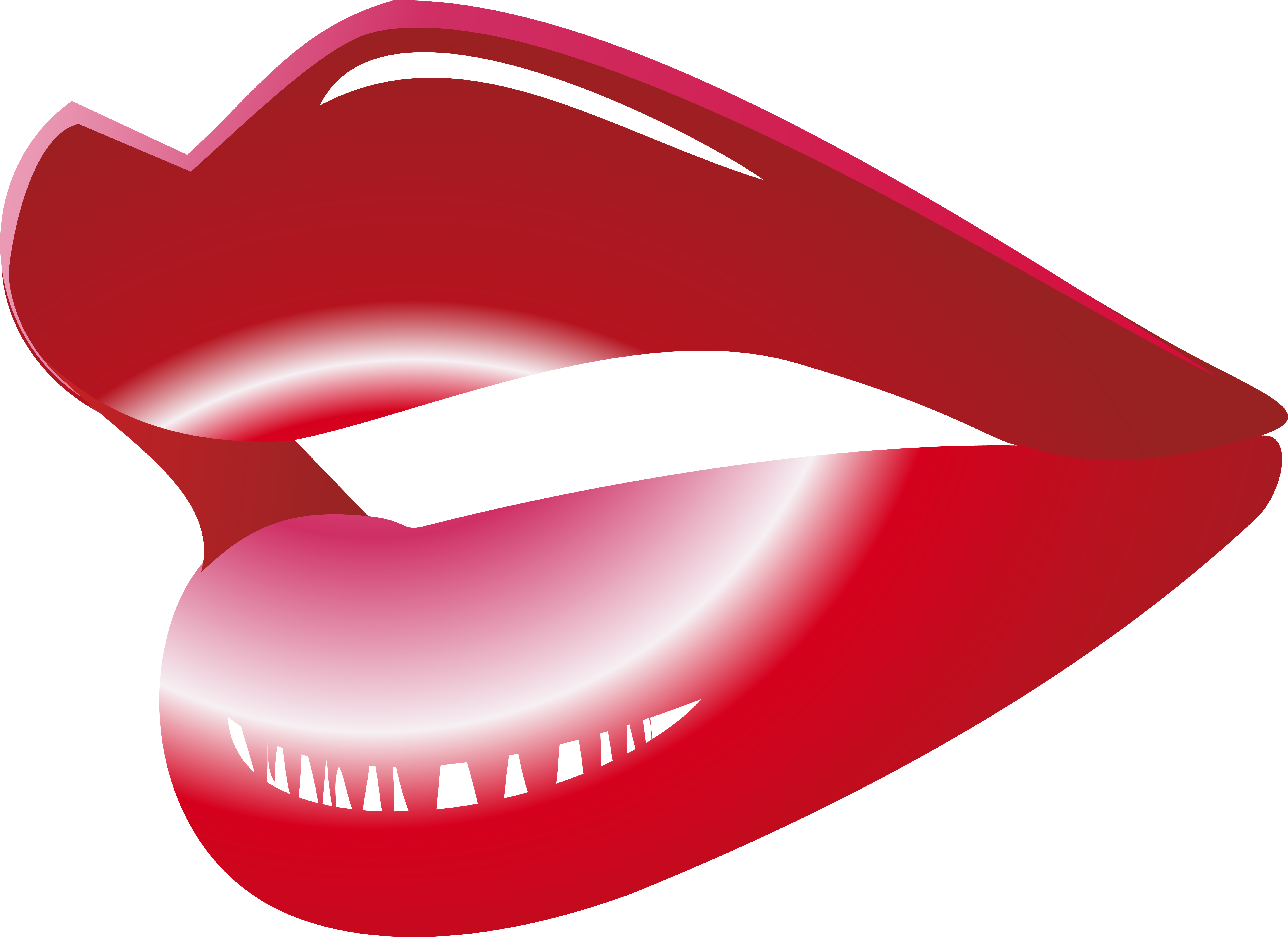 Red Mouth Png Clip Art - Clip Art (6011x4387)