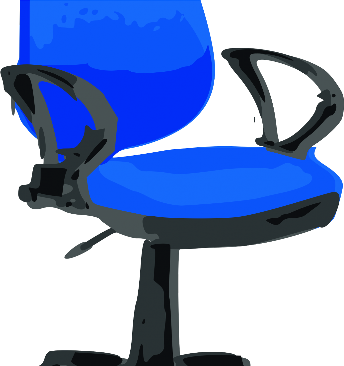 Table Office & Desk Chairs Clip Art - Table Office & Desk Chairs Clip Art (1500x1500)