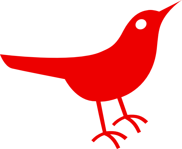 Red Bird Clipart - Red Bird Clipart (600x493)