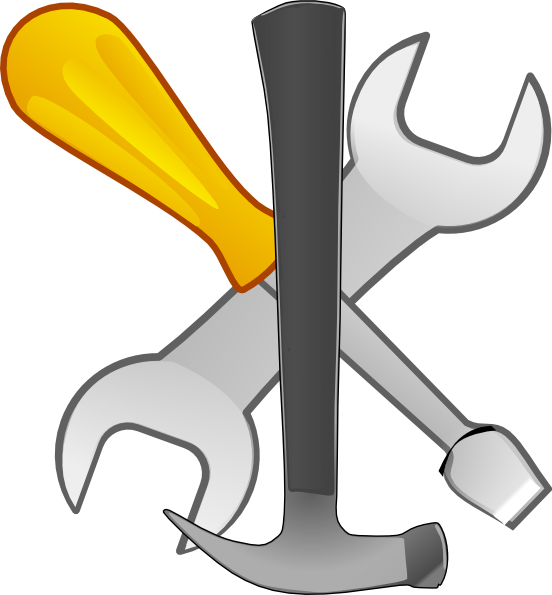 Office Tools Clipart Kid - Tools Clip Art (552x595)