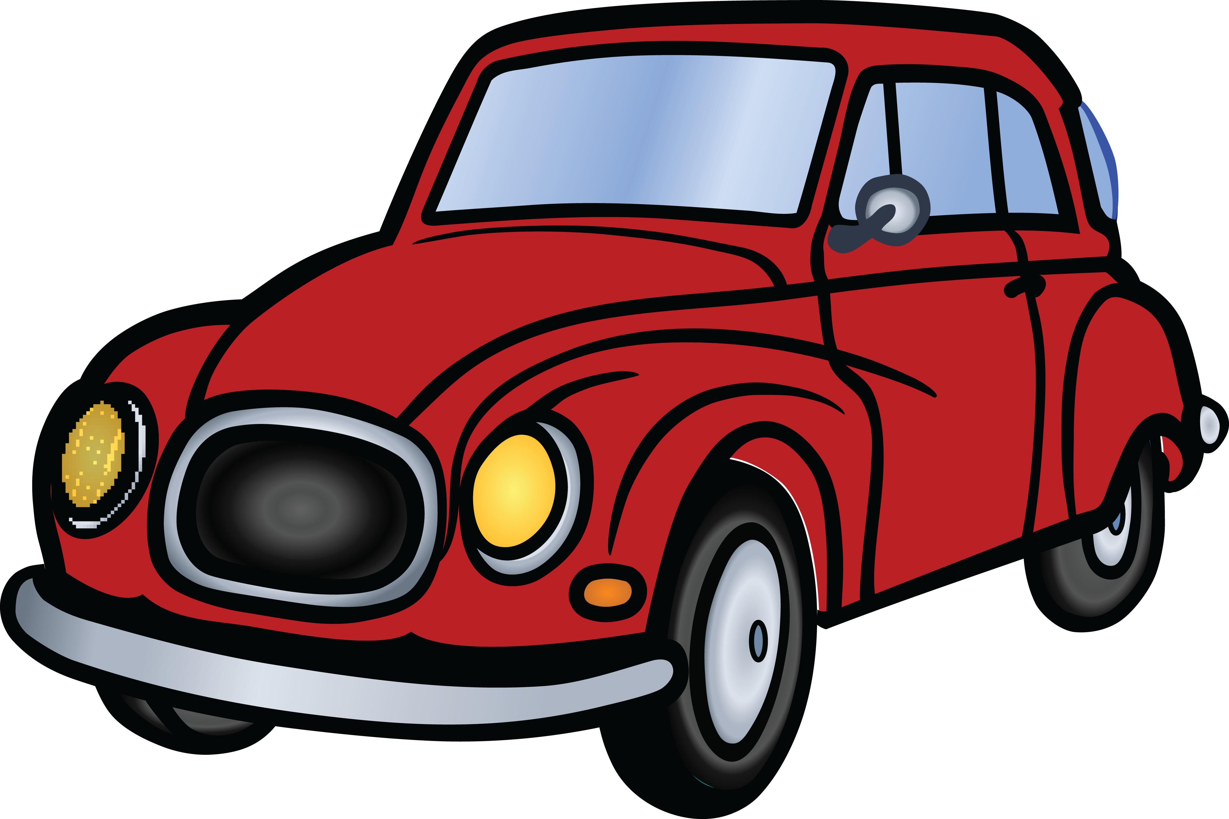 Free Clipart Of A Car - Auto Clipart (4000x2666)