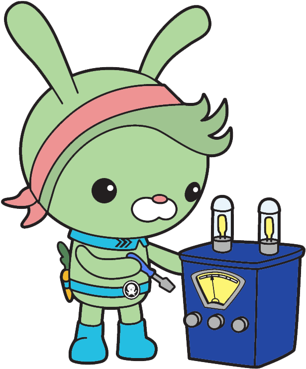 Jellyfish Octanaut Clip Art - Octonauts Tweak Clipart (632x757)