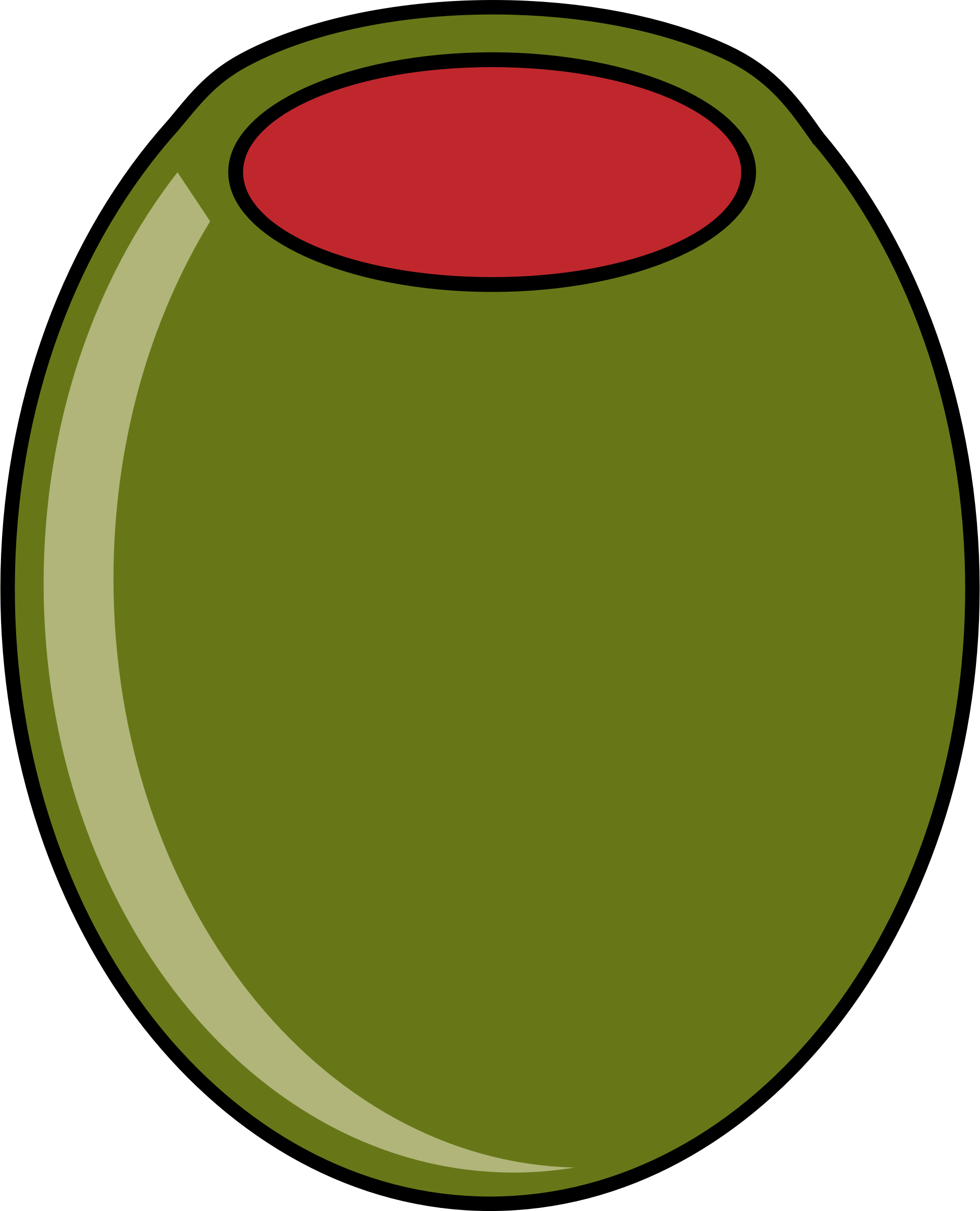 Green Olive - Green Olive Clipart (1942x2400)