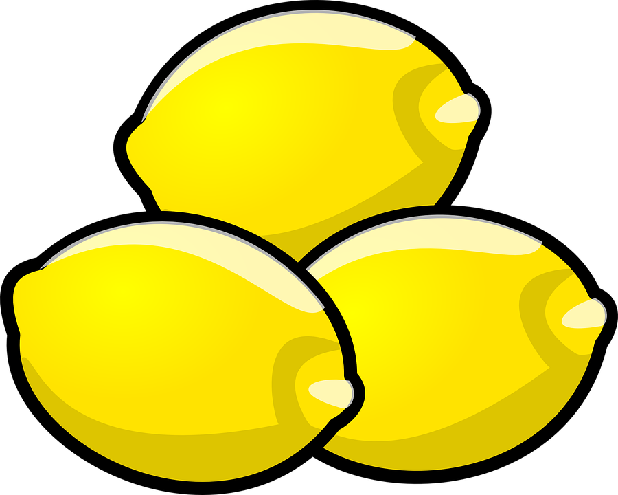 Add Favorite - Lemons Clipart (900x720)