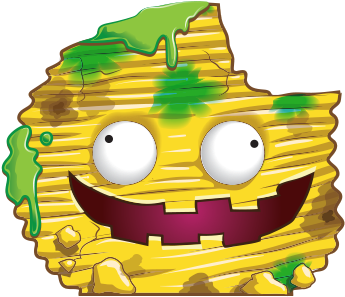 Onion Clipart Black And White - Character (387x337)