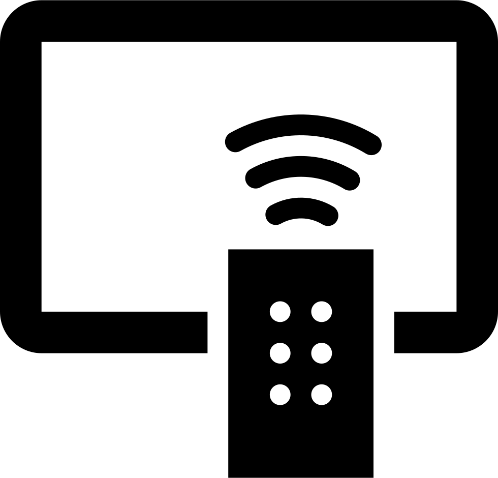 Remote Control Comments - Tv And Remote Icon (980x940)
