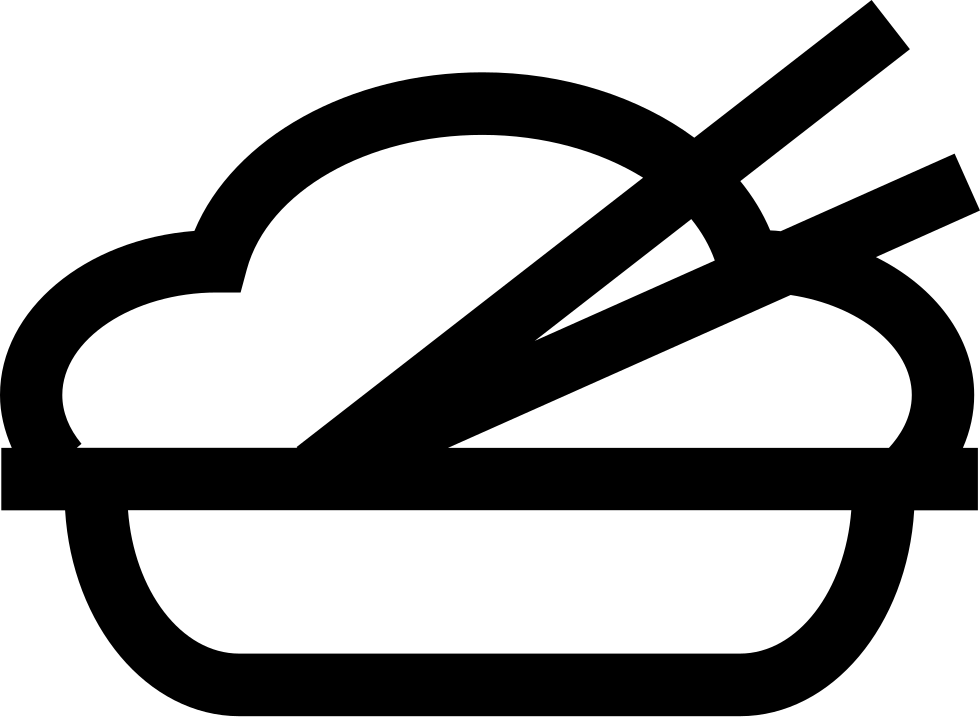 Food Oriental Plate With Chopsticks Comments - Chopsticks (980x717)