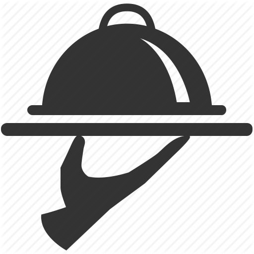 Food Service Icon - Room Service Icon Png (512x512)