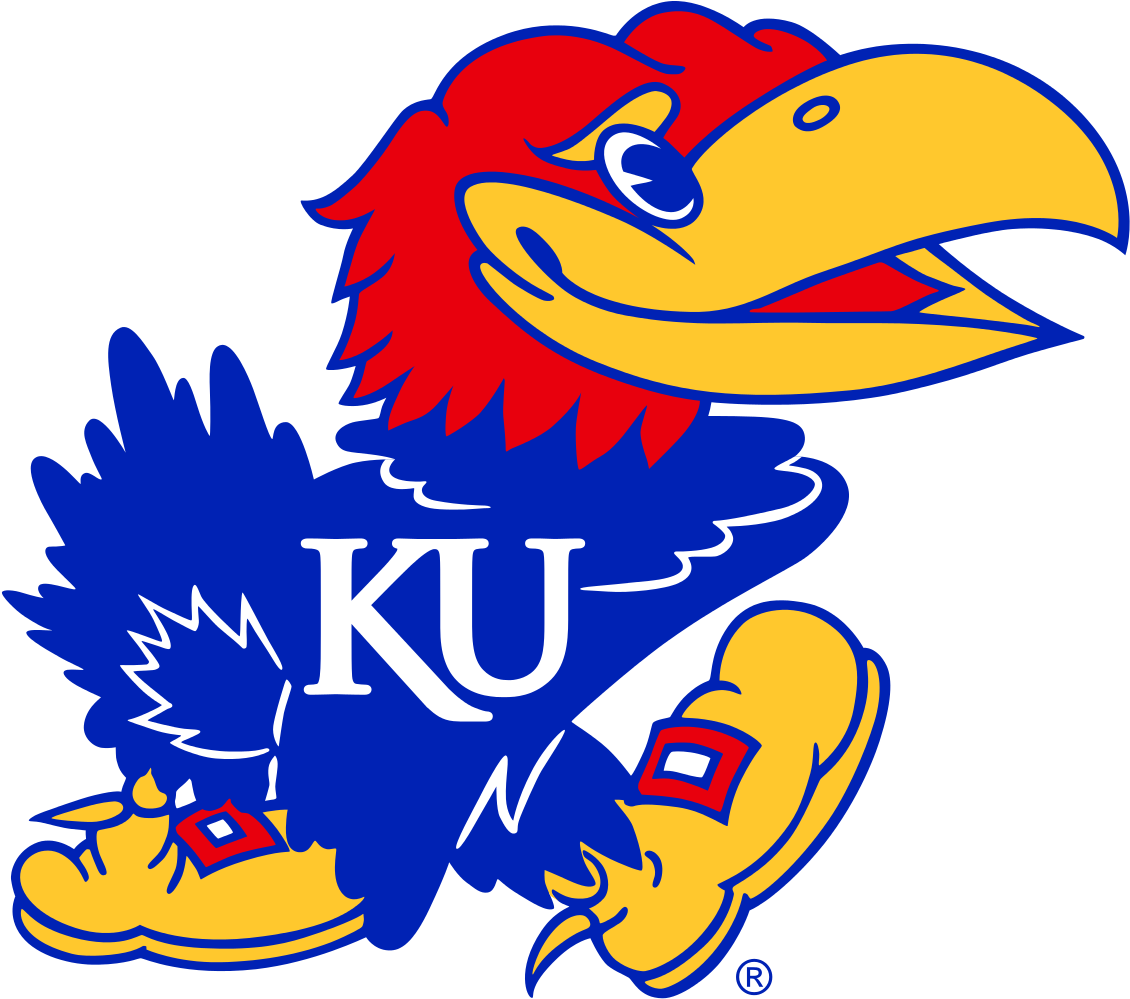 Kansas University Jayhawks Logo - Kansas Jayhawks 12x12 Car Accessory Car Magnet (1156x1024)
