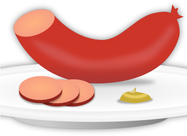 Sausage Clipart Tuckshop - Clip Art (640x480)