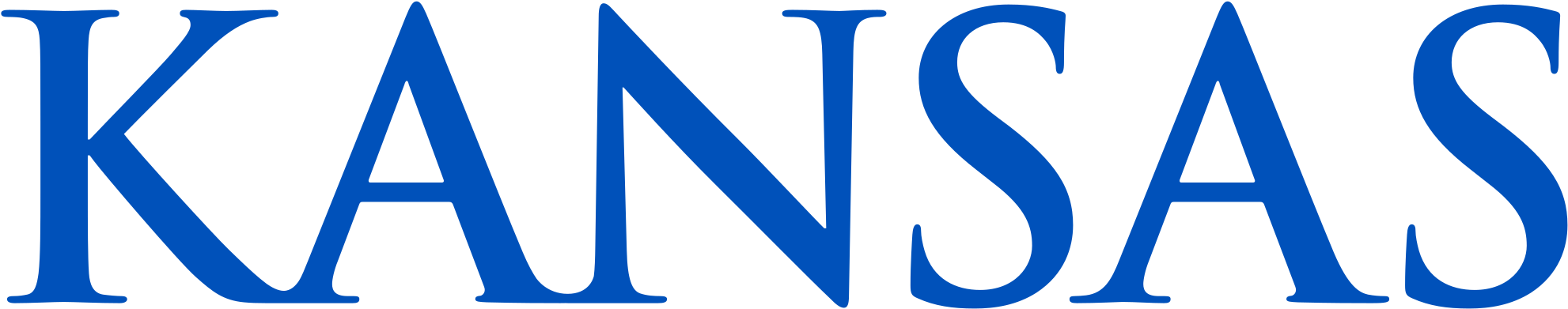Open - Kansas Jayhawks Logo Png (2000x411)