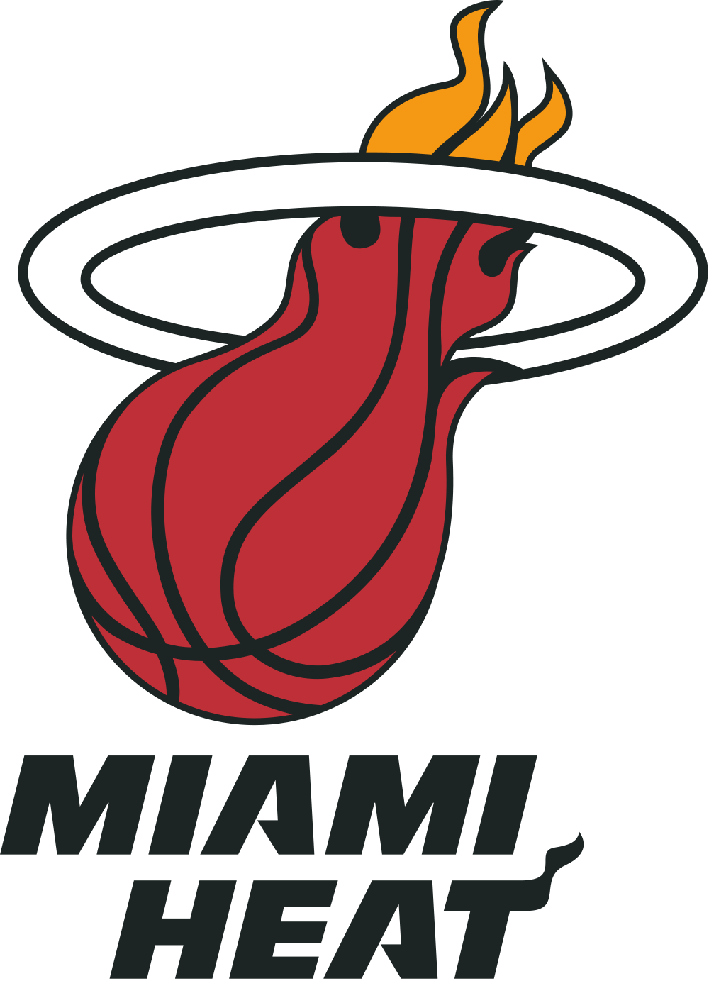 Wikipedia, The Free Encyclopedia - Miami Heat Logo Png (1000x1383)