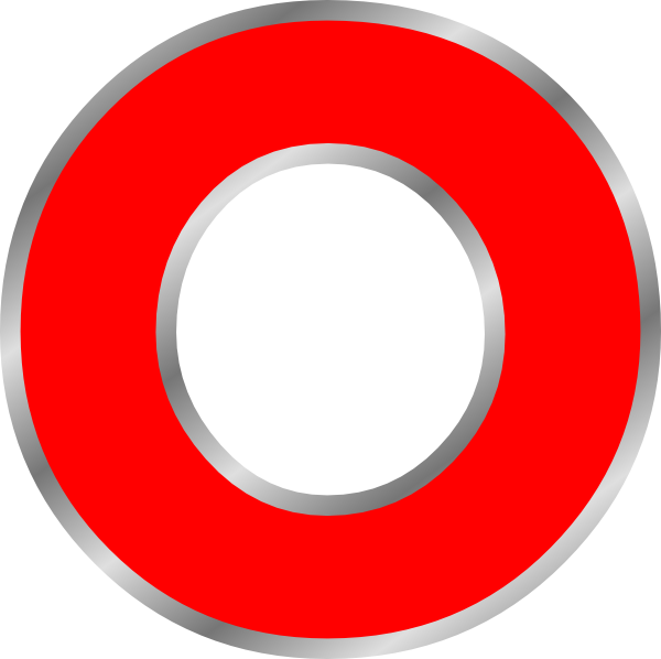 Letter O Clip Art - Circle (600x598)