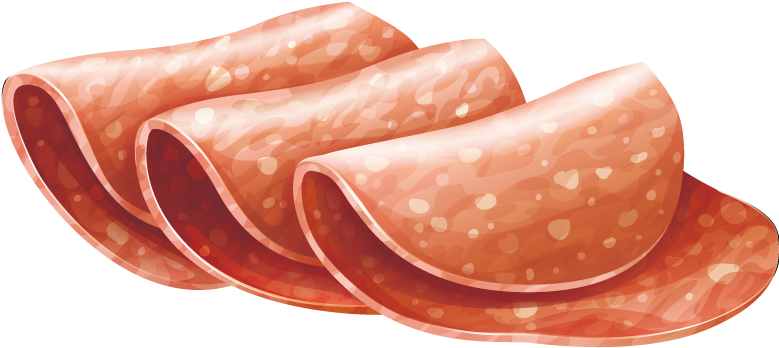 Salami Pepperoni Meat Clip Art - Salami Pepperoni Meat Clip Art (800x800)