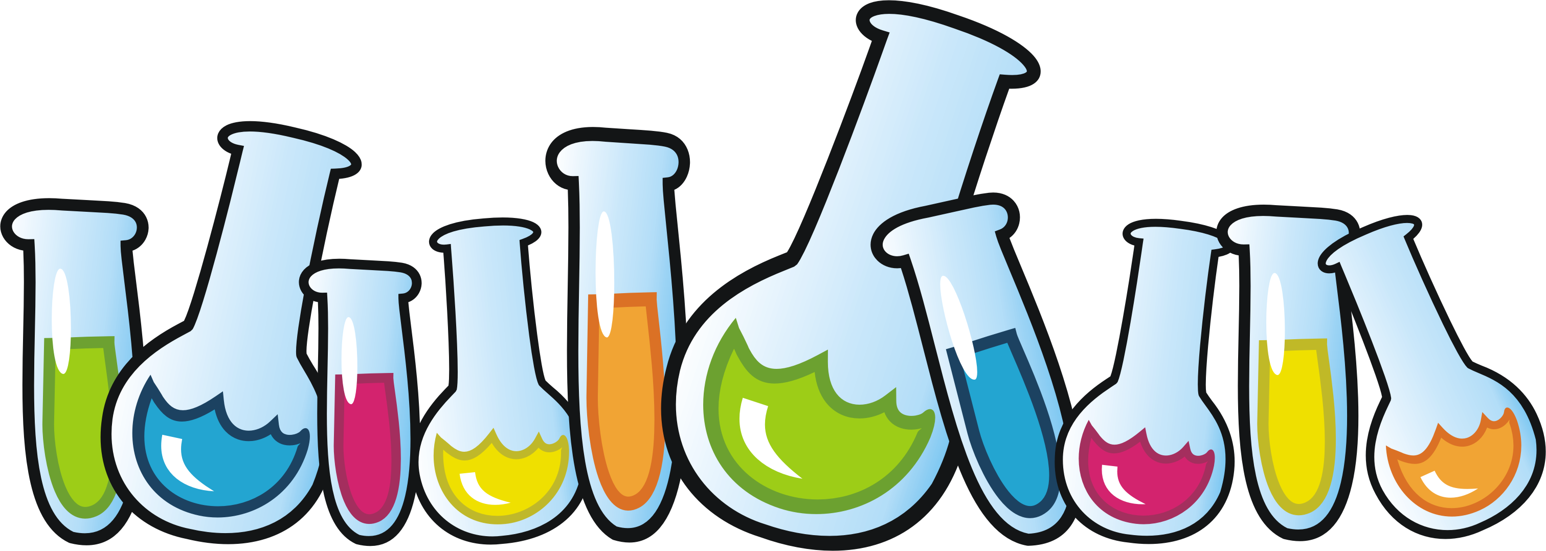 Mad Scientists - Quimica Png (3023x1077) .