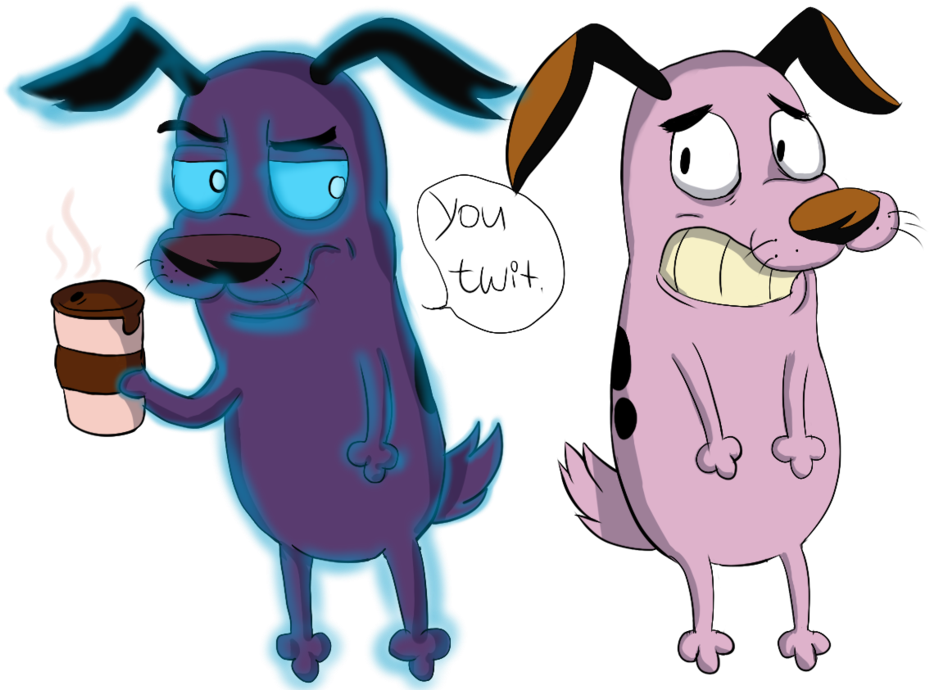 All Things End Courage The Cowardly Dog By Nightmaresbeginhere - Courage The Cowardly Dog (1024x696)