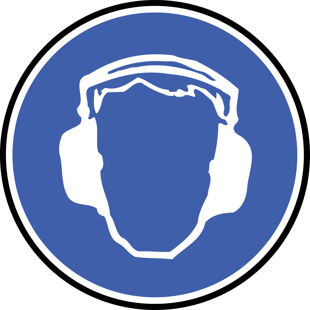 2038 - - Safety Ear Plugs Sign (1000x1000)